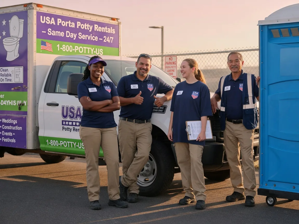 Porta Potty Rental company in Ruston, LA